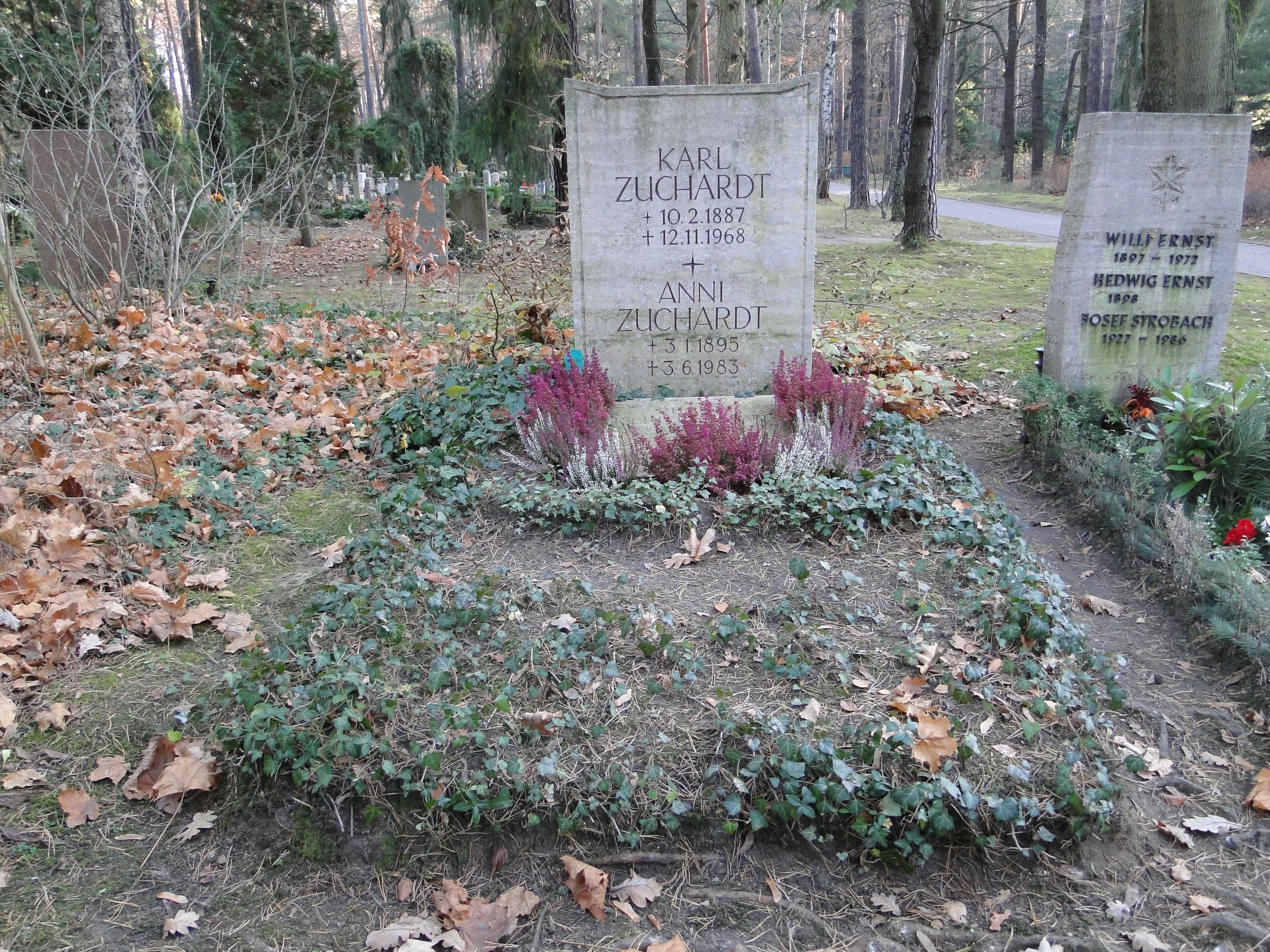 Grabstätte von Karl Zuchardt