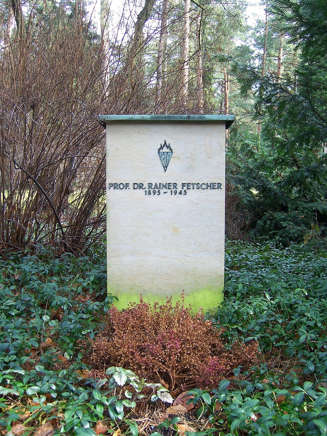 Grabmal von Rainer Fetscher